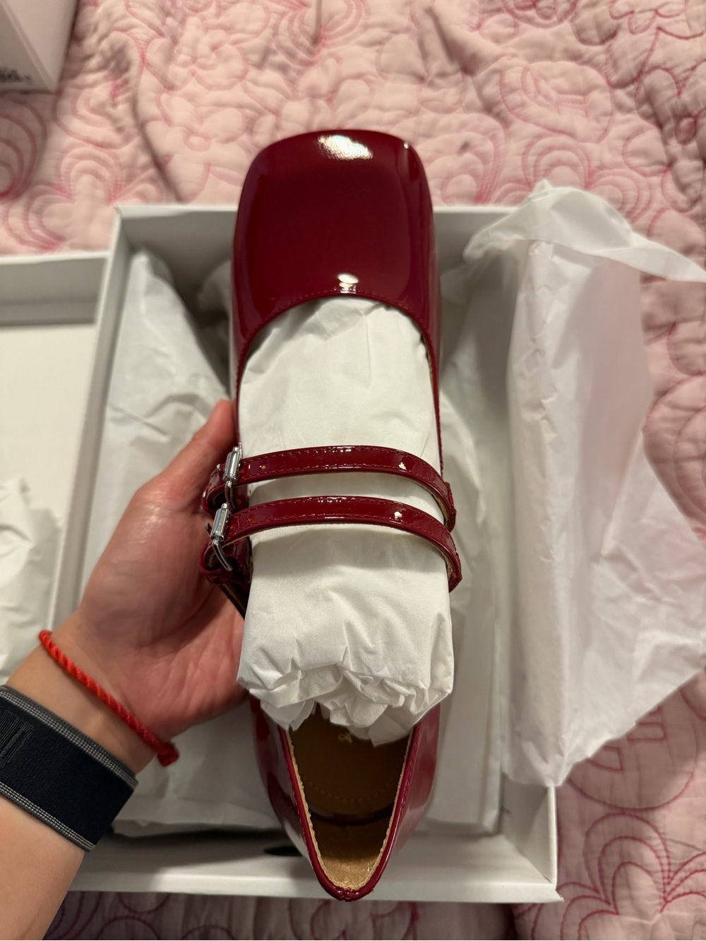 BNIB & Other Stories Patent Leather Mary Jane Pumps - Picture 8 of 9